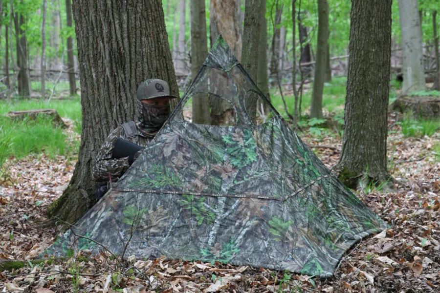 NUKEM Hunting Blind Regular in Mossy Oak Obsession